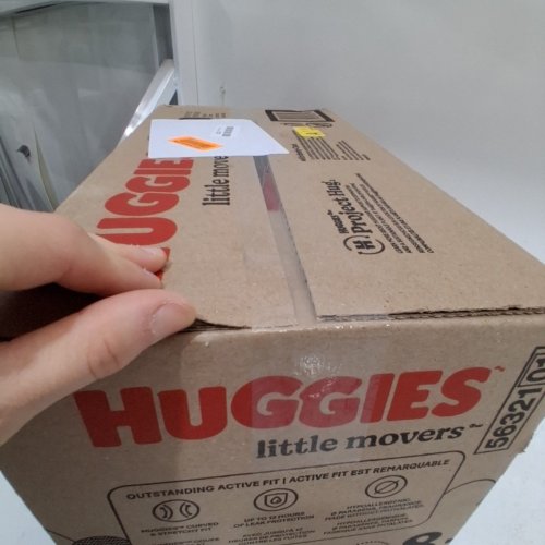 76PK HUGGIES LITTLE MOVERS DIAPERS - SIZE 8 image 3