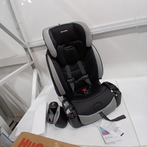 EVENFLO MAESTRO SPORT BOOSTER 2-IN-1 CAR SEAT - 40 - 110LB MAX - GRANITE (MODEL: 34912203C) image 3