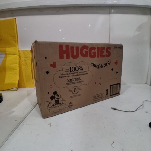 256PK HUGGIES SNUG & DRY BABY DIAPERS - SIZE 1 image 2