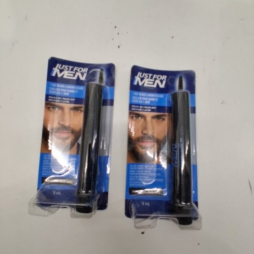 2 JUST FOR MEN 1 DAY BEARD & BROW COLOR - DARK BROWN image 2