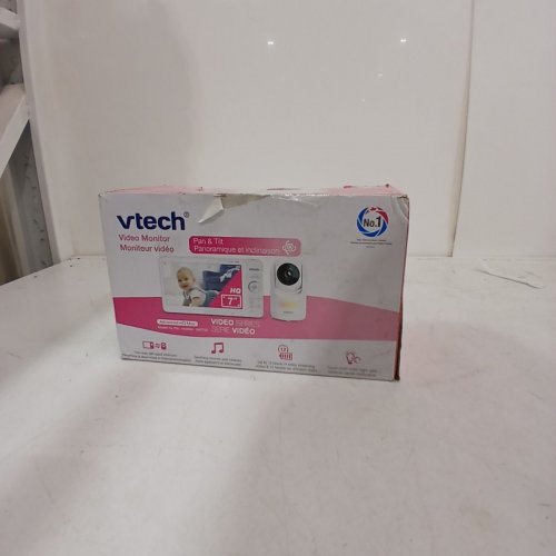 VTECH DIGITAL VIDEO BABY MONITOR WITH PAN-TILT-ZOOM, NIGHT LIGHT, LONG RANGE, 2-WAYTALK, DISPLAY, AND LULLABIES - 7" DISPLAY - WHITE (MODEL: ADVANCED HQ MAX) image 5
