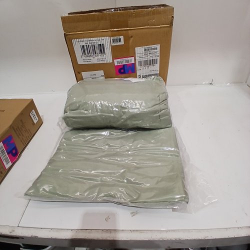 7PC SLEEPDOWN COMFORTER SET WITH SHEET/PILLOW SHAM - TWIN - SAGE GREEN image 2