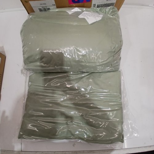 7PC SLEEPDOWN COMFORTER SET WITH SHEET/PILLOW SHAM - TWIN - SAGE GREEN image 3