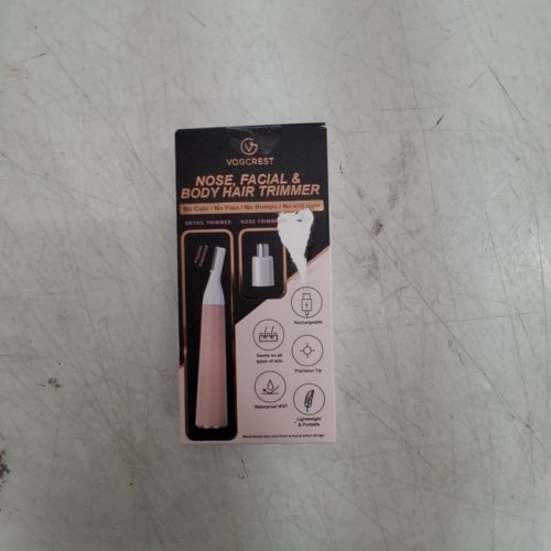 VOGCREST 3-IN-1 FACIAL & BODY HAIR TRIMMER - PINK (MODEL: RFCD529) image 2