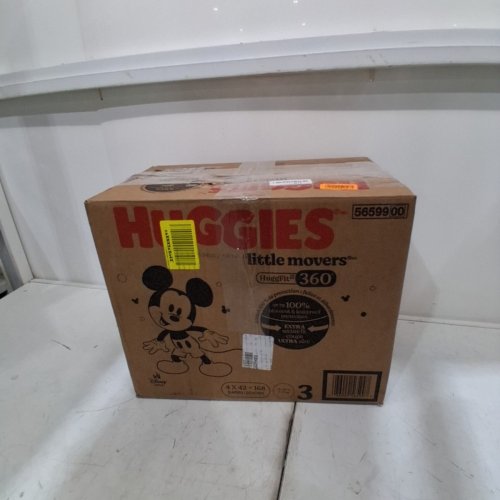163PK HUGGIES LITTLE MOVERS DISNEY BABY DIAPERS - SIZE 3 (18-28LBS) image 5