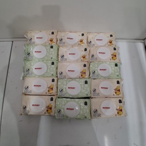 15pk WIPES HUGGIES NATURAL CARE SENSITIVE SKIN BABY WIPES (960 total) image 2