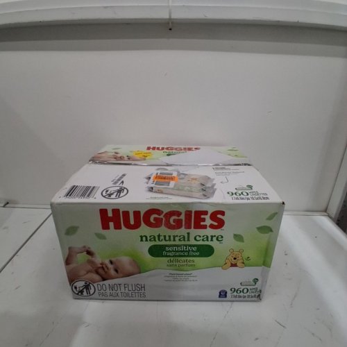15pk WIPES HUGGIES NATURAL CARE SENSITIVE SKIN BABY WIPES (960 total) image 3