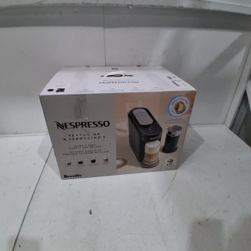 NESPRESSO COFFEE MAKER AND MILK FROTHER SET - BLACK - (MODEL:BNV620BLK ) image 7