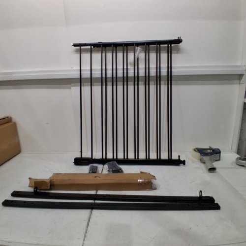 INGENUITY THE STAIRWAY+ 46W SERIES PET/BABY GATE - 32.5" X 31"-46" - BLACK (MODEL: 17171) image 2