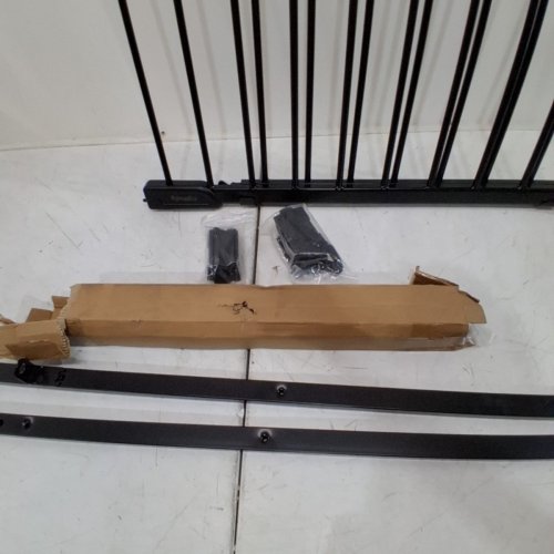 INGENUITY THE STAIRWAY+ 46W SERIES PET/BABY GATE - 32.5" X 31"-46" - BLACK (MODEL: 17171) image 3