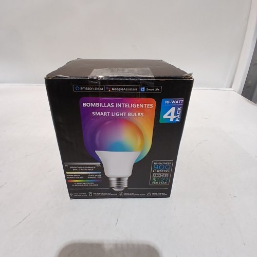 4PK OHLUX SMART RGB LIGHT BULBS - 10W, 900 LM - MULTICOLOR image 5
