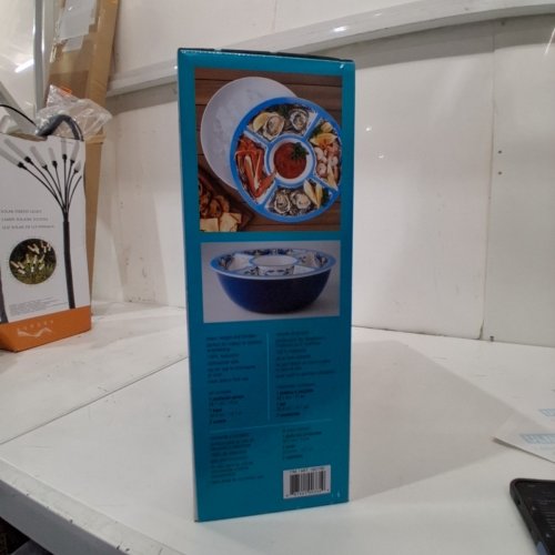 4PC PANDEX MELAMINE SERVING SET, BLUE PATTERN (MODEL:1901790) image 3