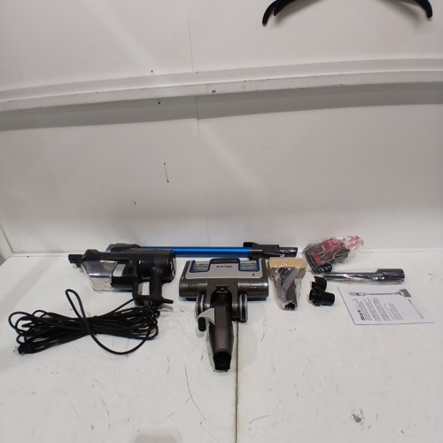 SHARK VERTEX ULTRALIGHT CORDED STICK DUOCLEAN POWERFINS & SELF-CLEANING BRUSHROLL - BLUE/SILVER (MODEL: HZ2002) image 3