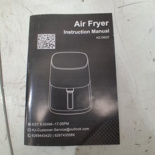 OLIXIS 12-IN-1 AIR FRYER WITH WINDOW - BLACK (MODEL: KZ-D6QT-GY) image 6