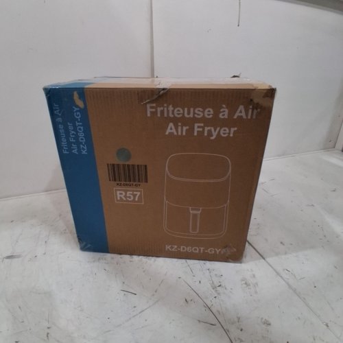 OLIXIS 12-IN-1 AIR FRYER WITH WINDOW - BLACK (MODEL: KZ-D6QT-GY) image 7