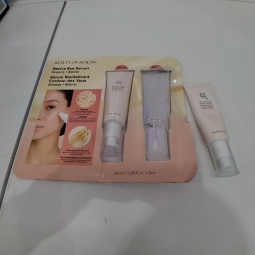 2PK BEAUTY OF JOSEON KOREAN SKINCARE DAILY REVIVE EYE SERUM WITH GINSENG & RETINAL - ALL SKIN TYPES - 50ML / EACH image 2