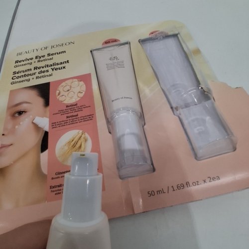 2PK BEAUTY OF JOSEON KOREAN SKINCARE DAILY REVIVE EYE SERUM WITH GINSENG & RETINAL - ALL SKIN TYPES - 50ML / EACH image 3