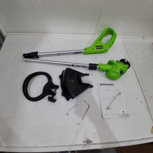 GREENWORKS CORDLESS STRING TRIMMER **TOOL ONLY** - 12" PATH 40V - GREEN/BLACK (MODEL: STF309/STF311) image 2