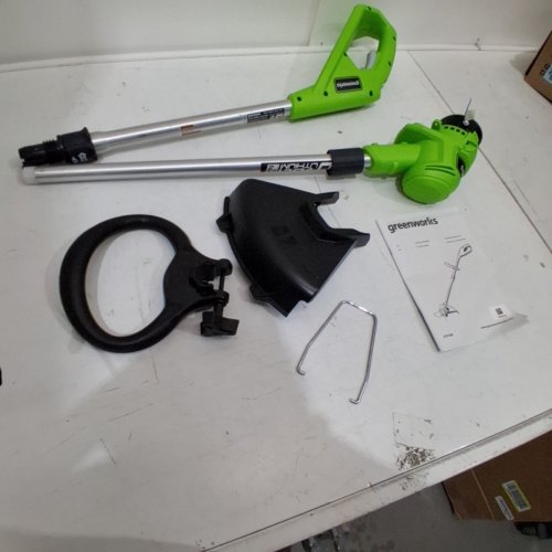 GREENWORKS CORDLESS STRING TRIMMER **TOOL ONLY** - 12" PATH 40V - GREEN/BLACK (MODEL: STF309/STF311) image 3