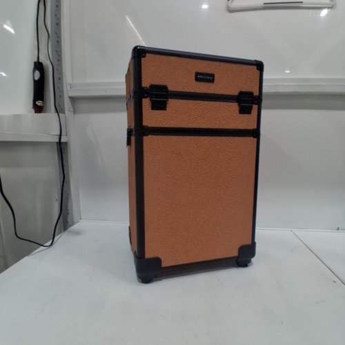 BBYOOTIQUE 4IN1 ROLLING MAKEUP TRAIN CASE COSMETIC ORGANIZER - ROCOCO CORAL (MODEL: 12MKC028-C4WG-RCC13) image 3
