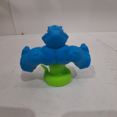 MRBEAST LAB HYPER FUSION COBRA PANTHER STRETCHY HERO ACTION FIGURE - 5" - BLUE GREEN image 3