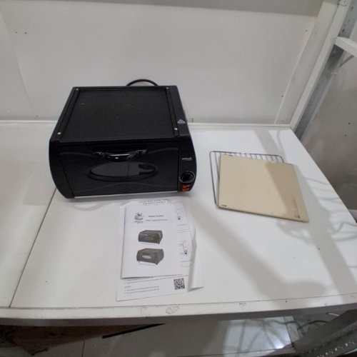 ANGAAR MULTI-PURPOSE MINI ELECTRIC TANDOORI ROTI OVEN - BLACK (MODEL:CA-9596) image 3
