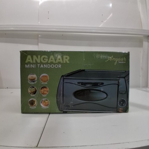 ANGAAR MULTI-PURPOSE MINI ELECTRIC TANDOORI ROTI OVEN - BLACK (MODEL:CA-9596) image 6