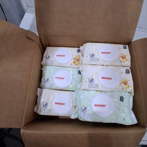 15PK HUGGIES NATURAL CARE DISNEY THEMED SENSITIVE UNSCENTED BABY WIPES (960 TOTAL) - WINNIE THE POOH image 2