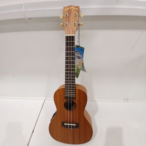 KALA MAKALA CONCERT ACOUSTIC ELECTRIC UKULELE - 24.5" - BROWN (MODEL: MK-CE) image 2