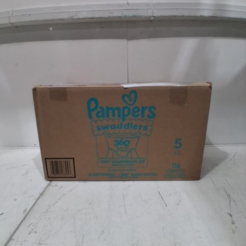 116PK PAMPERS SWADDLERS DIAPERS - SIZE 4 image 3