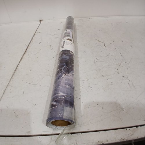 LACHEERY LARGE SIZE CONTACT PAPER KITCHEN COUNTERTOP PEEL AND STICK VINYL COVER - APPROX 38 SQ. FT - BLUE MARBLE image 4