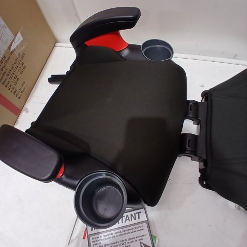 BRITAX SKYLINE 2-STAGE BELT-POSITIONING BOOSTER CAR SEAT WITH 2-LAYER IMPACT PROTECTION - 40-120LB CAPACITY - DUSK/BLACK (MODEL: E1C249H) image 4