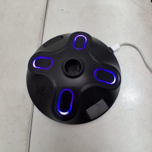KDD RGB GAME CONTROLLER AND HEADSET STAND WITH 2 USB CHARGING PORTS AND 3.5 MM & TYPE-C PORT | 7 LIGHTING MODES - BLACK image 2