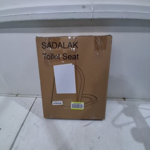 SADALAK U-SHAPE SLOW-CLOSE TOILET SEAT - 18.5" - WHITE image 4