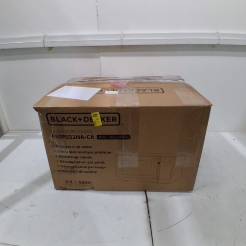 BLACK+DECKER 5-IN-1 MICROWAVE OVEN WITH AIR FRY- BLACK - (MODEL: ES9P032NA-CA) image 7