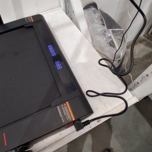 SPERAX P3PRO WALKING VIBRATION APP COMPATIBLE TREADMILL WITH REMOTE - 265LBS MAX - BLACK/ORANGE (MODEL: P3 PRO-CA) image 2