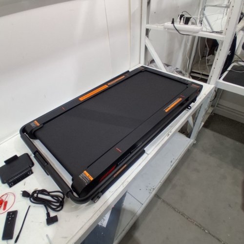SPERAX P3PRO WALKING VIBRATION APP COMPATIBLE TREADMILL WITH REMOTE - 265LBS MAX - BLACK/ORANGE (MODEL: P3 PRO-CA) image 7