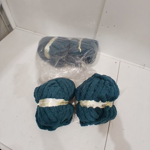 4PK BATELO CHUNKY YARN - 25 YARD/EA - TEAL BLUE image 2