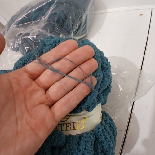 4PK BATELO CHUNKY YARN - 25 YARD/EA - TEAL BLUE image 3