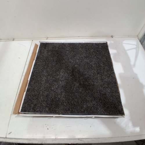 TESSUTO FIUMA PEEL AND STICK CARPET TILE - 19.69" X 19.69" - BLACK (STYLE: 15438) image 7