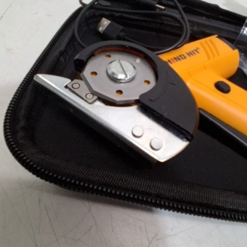 RHINO HIT RECHARGEABLE CORDLESS ELECTRIC POWER CUTTING SCISSORS - YELLOW image 3