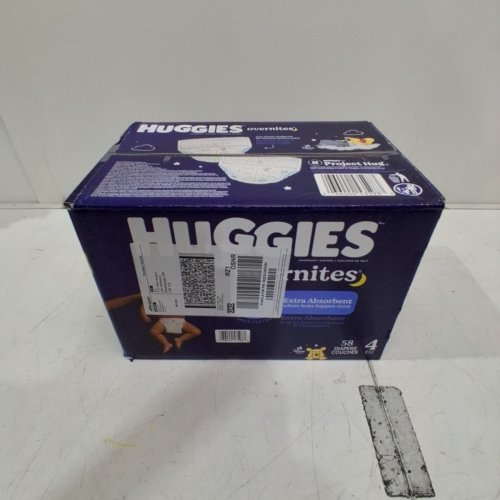 58PK HUGGIES OVERNITES DIAPERS - SIZE 4 image 2