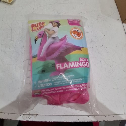 INFLATABLE FLAMINGO COSTUME - PINK image 2