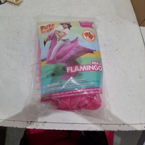 INFLATABLE FLAMINGO COSTUME - PINK image 3