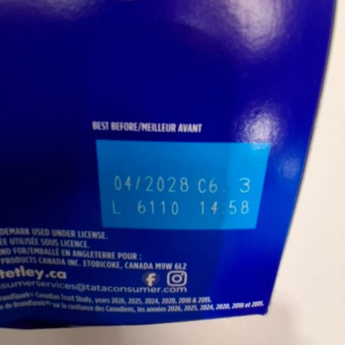 300 BAGS TETLEY TEA ORANGE PEKOE - SINGLE SERVE BAGS image 2