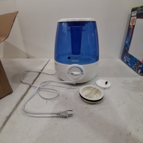 VICKS FILTER-FREE ULTRASONIC COOL MIST HUMIDIFIER - 4.5L WATER TANK - WHITE (MODEL: V4600) image 3