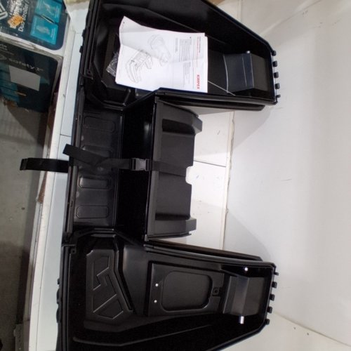 KIMPEX NOMAD ATV REAR TRUNK PASSENGER SEAT - 43" X 30' X 17" - BLACK (MODEL: 458050) image 3