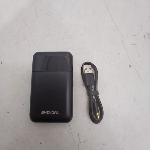 SHENGFA RECHARGEABLE MINI PORTABLE ELECTRIC SHAVER - BLACK (MODEL: SF-F7) image 3