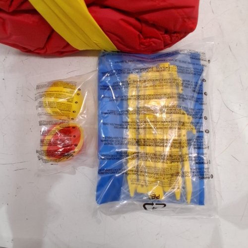 ACTION AIR INFLATABLE BOUNCE CASTLE WITH SLIDE *INFLATABLE ONLY* - 12FT X 9FT X 6.1FT - RED/YELLOW/BLUE (MODEL: 9745) image 3