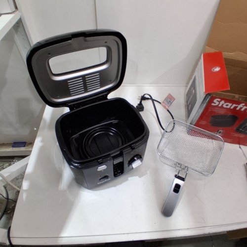STARFRIT COMPACT DEEP FRYER - 2.5L CAPACITY - BLACK (MODEL: 024611) image 4